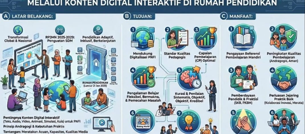 Partisipasi Semesta Hadirkan Konten Digital Pendidikan Kesetaraan yang Relevan dan Bermakna