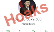 Hoaks Nomor Akun WhatsApp Mendikdasmen