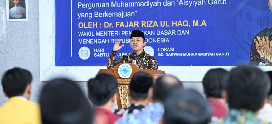 Wamendikdasmen Fajar Riza Ul Haq: Jadikan Guru Arsitek Pembelajaran Melalui Visi Deep Learning