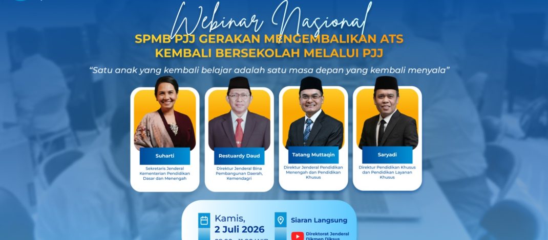 Jutaan Anak Tidak Sekolah Punya Harapan Baru Lewat Gerakan SPMB Pendidikan Jarak Jauh